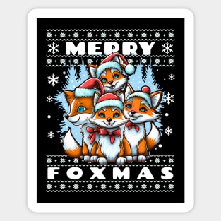 Merry Foxmas Sticker